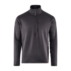 Thermal Hoodie GRUNDÉNS Grundies 1/2 Zip - Black