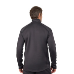 Thermal Hoodie GRUNDÉNS Grundies 1/2 Zip - Black