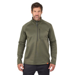Thermal Hoodie GRUNDÉNS Grundies 1/2 Zip - Deep Depths