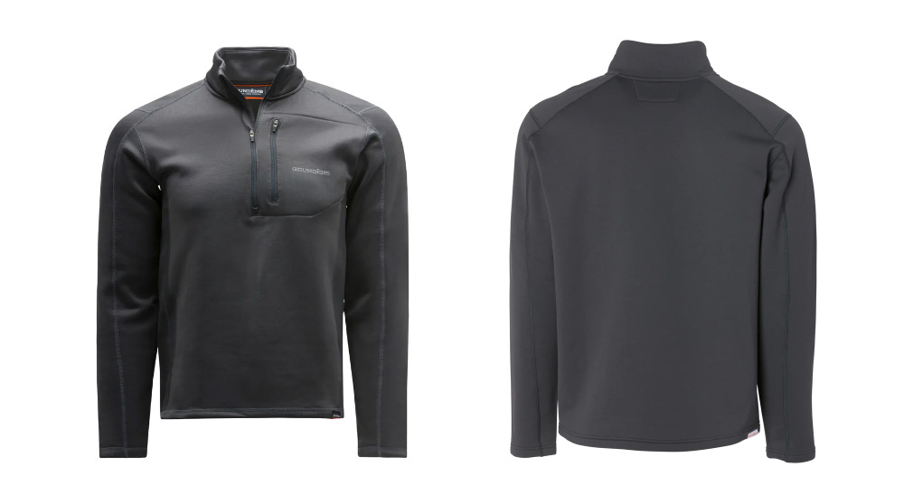 Thermal shirt GRUNDÉNS Grundies 1/4 Zip - Anchor