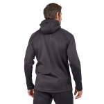 Thermal hoodie GRUNDÉNS Grundies FZ - Black