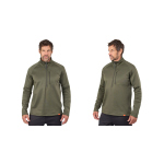 Thermal Hoodie GRUNDÉNS Grundies 1/2 Zip - Deep Depths
