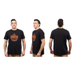 T-Shirt GRUNDÉNS Logo Anchor - Black