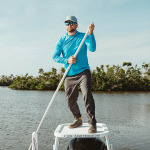 UV Hoodie GRUNDÉNS Tough Sun - Azure