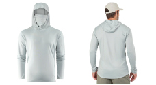 UV Hoodie GRUNDÉNS Tough Sun Masked - Iceberg
