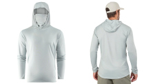 UV Hoodie GRUNDÉNS Tough Sun Masked - Iceberg