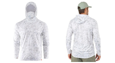 UV Hoodie GRUNDÉNS Tough Sun Masked - Squall Camo