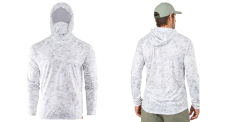 UV Hoodie GRUNDÉNS Tough Sun Masked - Squall Camo