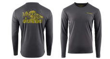 UV T-shirt GRUNDÉNS King of the Lakes LS Tech Tee - Anchor