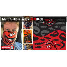 Multifunctional scarf REDBASS - Gift with purchase over 160,- EUR
