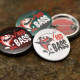 Pin REDBASS white