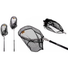 Spinning landing net folding Fencl Compact Medium Teleskop PGS 