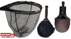 Spinning folding landing net