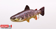 Fish pillow THE BROWN TROUT mini - lenght 35 cm Fish pillow THE BROWN TROUT mini - lenght 35 cm