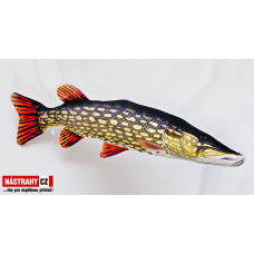 Fish pillow PIKE GIGANT - 110 cm
