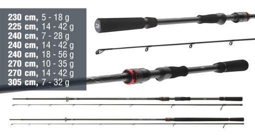 Spinning Rod Daiwa Ballistic AIR Jigger 2026 | NASTRAHY.COM