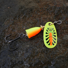Spinner BLUE FOX VIBRAX Fluorescent 3