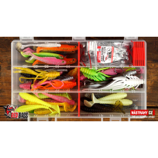 Discounted set RedBass "Zander and perch jig"