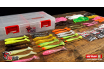 Discounted set RedBass "Zander and perch jig"