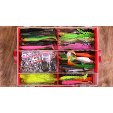 Pike and zander set "cheburashka"
