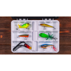 Discounted set of topwater lures perch / pike / chub
