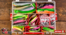 Universal large discounted set 2021 perch / zander / pike / trout "Cheburashka" 