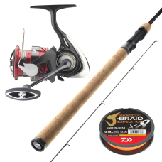 Discounted DAIWA Set "MEDIUM SPINNING ECONOMY"