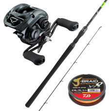 Discounted Set Zander Baitcast DAIWA "LONGCAST Fancy"