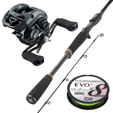 Discounted Set Pike Baitcast DAIWA "For Demanding Anglers" 