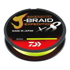 DAIWA J-BRAID Expedition Expedition X8 150 m - Chartreuse