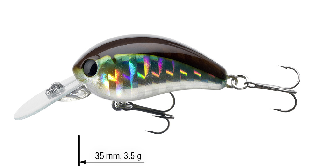 Wobbler DAIWA Tournament Baby Crank 35F-SR - 3,5 cm