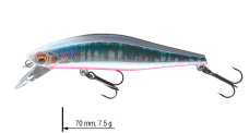 Wobbler DAIWA Tournament Wise Minnow 70FS - 7 cm