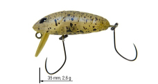 Wobbler NORIES Crankin Pupa Shallow