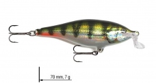 Wobbler Shallow Shad Rap RAPALA 7 cm
