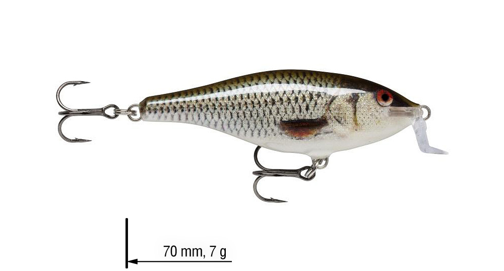 Wobbler Shallow Shad Rap RAPALA 7 cm