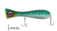 Topwater Dumbbell Popper 110 River2Sea
