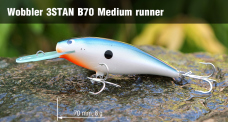Wobbler 3STAN B70 Medium runner