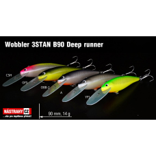 Wobbler 3STAN B90 DEEP RUNNER