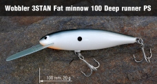 Wobbler 3STAN Fat minnow 100 deep runner