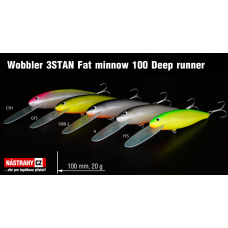 Wobbler 3STAN Fat minnow 100 deep runner