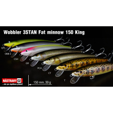 Wobbler 3STAN Fat minnow 150 King Wobbler 3STAN Fat minnow 150 King