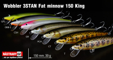 Wobbler 3STAN Fat minnow 150 King