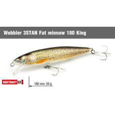 Wobbler 3STAN Fat minnow 180 King Wobbler 3STAN Fat minnow 180 King