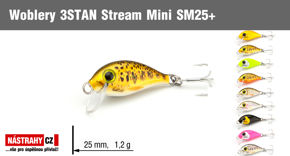 Wobbler 3STAN Stream Mini SM25+ Wobbler 3STAN Stream Mini SM25+