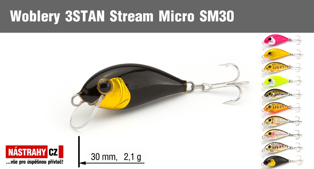 Wobbler 3STAN Stream Micro SM30 Wobbler 3STAN Stream Micro SM30
