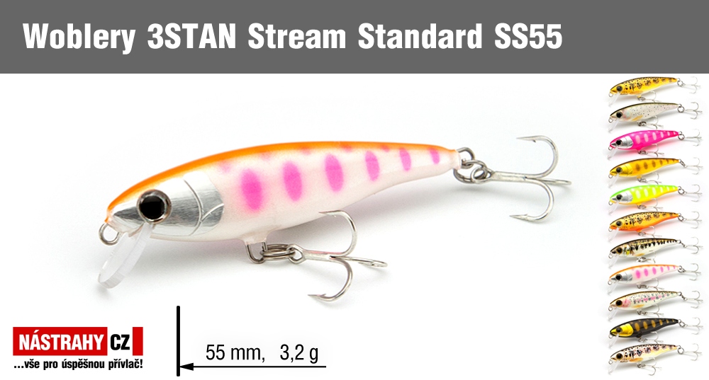 Wobbler 3STAN Stream Standard SS55 Wobbler 3STAN Stream Standard SS55